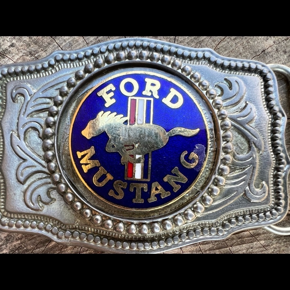 Custom made FORD MUSTANG Belt Buckle